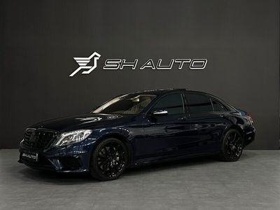 begagnad Mercedes S500 4MATIC L|Se Utr|Pano|S63 Optik|Soft|