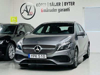 begagnad Mercedes A200 d 7G-DCT AMG Sport panorama GPS KAMERA