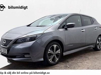 Begagnad Nissan Leaf 360º 110 kW (150 HK) 2018 Grå Halvkombi