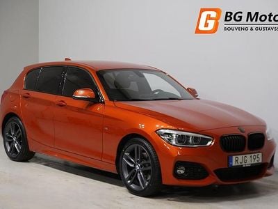 Begagnad BMW 118 M Sport 150 HK (110 kW) 2016 Orange (valencia orange metallic) Halvkombi