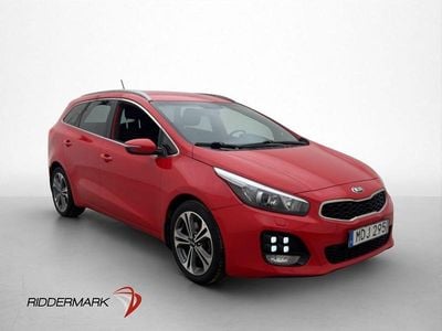 Begagnad Kia Ceed GT-Line 136 HK (100 kW) 2015 Röd Halvkombi