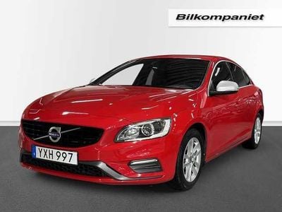Begagnad Volvo S60 R-Design 192 HK (141 kW) 2018 Röd Sedan