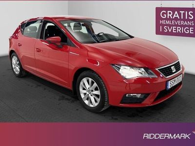 begagnad Seat Leon 1.2 TSI Style CarPlay Sensorer Välservad 2017, Halvkombi