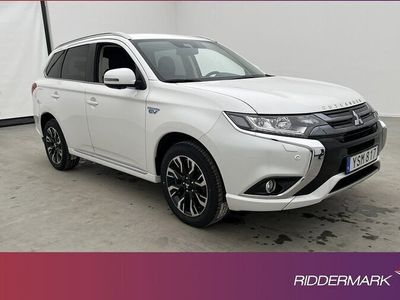 begagnad Mitsubishi Outlander P-HEV 4WD Business 360° Navi Drag 2017, SUV