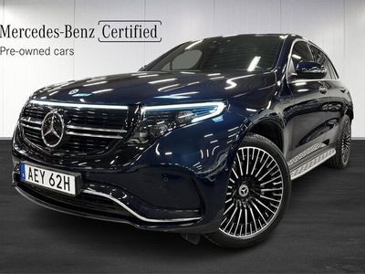 begagnad Mercedes EQC400 EQC400 BenzAMG 360Kamera Distronic Navi Drag HUD Burmester 2021, SUV