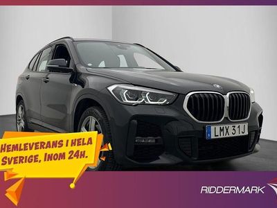 Svart Begagnad 2022 BMW X1 M Sport SUV | 334 900 kr (Marknadspris)