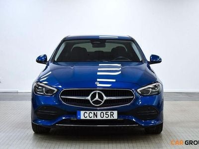 Begagnad Mercedes C200 Avantgarde 204 HK (150 kW) 2022 Blå Sedan