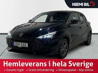 Begagnad MG MG3 Luxury 194 HK (142 kW) 2024 Svart metallic Halvkombi