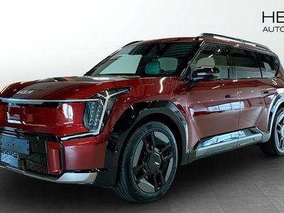 Röd (red) Ny 2025 Kia EV9 GT-Line SUV | 799 900 kr (Marknadspris)