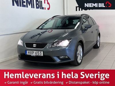 begagnad Seat Leon ST 1.6 TDI 4Drive 110hk SoV-hjul Drag B-kam