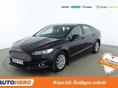 Svart Begagnad 2015 Ford Mondeo Halvkombi | 112 000 kr (Marknadspris)