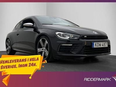 Svart Begagnad 2015 VW Scirocco R Sportkupé | 264 900 kr