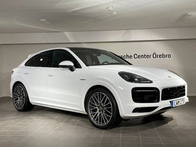 begagnad Porsche Cayenne Coupé E-Hybrid Platinum Leasbar för företag