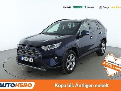 Begagnad Toyota RAV4 Hybrid Executive 224 HK (164 kW) 2020 Mörkblå SUV