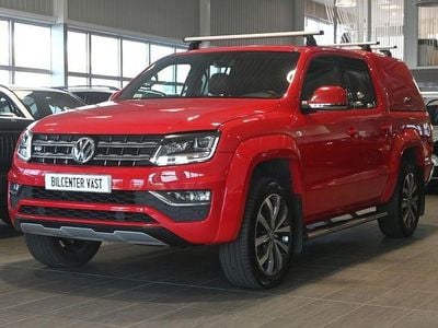 Röd Begagnad 2019 VW Amarok Aventura Pickup | 469 000 kr (Marknadspris)
