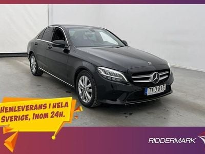 Svart Begagnad 2019 Mercedes C200 Avantgarde Sedan | 224 900 kr (Marknadspris)
