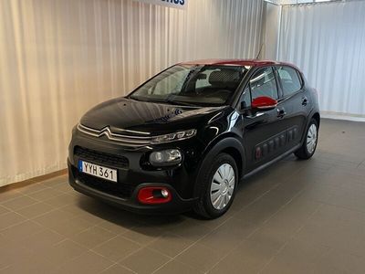 begagnad Citroën C3 Citroën 1.2 VTi Manuell 2019, Halvkombi