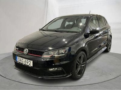 Svart Begagnad 2016 VW Polo GTI | 133 800 kr (Marknadspris)