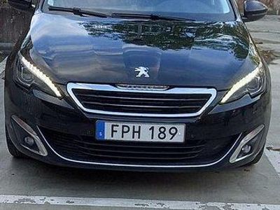 Svart Begagnad 2015 Peugeot 308 Allure Kombi | 65 000 kr (Dyr)
