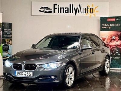 Grå Begagnad 2015 BMW 318 Sport Line Sedan | 109 900 kr (Marknadspris)