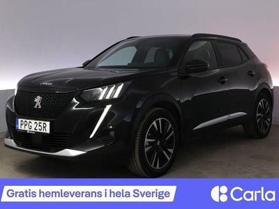 Begagnad Peugeot e-2008 GT 100 kW (136 HK) 2021 Svart SUV