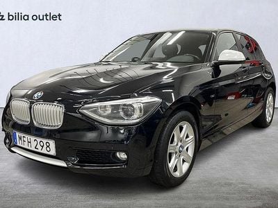 Svart Begagnad 2013 BMW 120 Urban Line Halvkombi | 119 900 kr (Marknadspris)