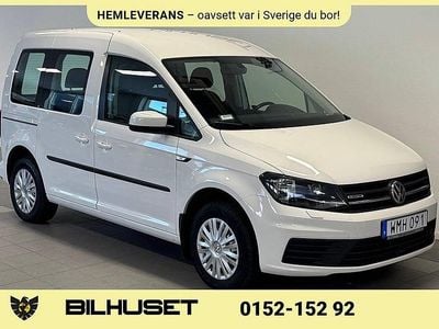 Begagnad VW Caddy Life 110 HK (80 kW) 2017 Vit Minibuss
