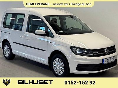 Vit Begagnad 2017 VW Caddy Life Minibuss | 139 900 kr (Marknadspris)