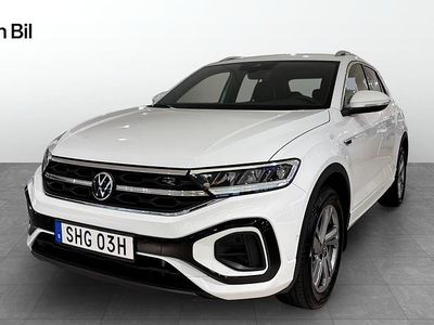 Vit Begagnad 2024 VW T-Roc R-line SUV | 379 900 kr (Marknadspris)
