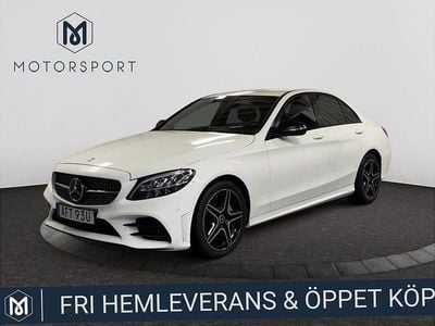 Vit Begagnad 2019 Mercedes C200 AMG Sedan | 239 900 kr (Marknadspris)