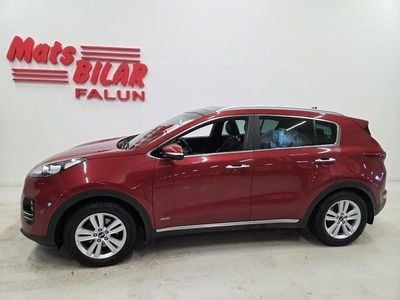 Begagnad Kia Sportage GT-Line 185 HK (136 kW) 2016 Röd SUV