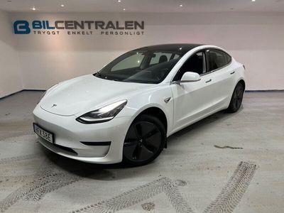 begagnad Tesla Model 3 Standard Range Plus AP Drag Leasebar Pärlemo