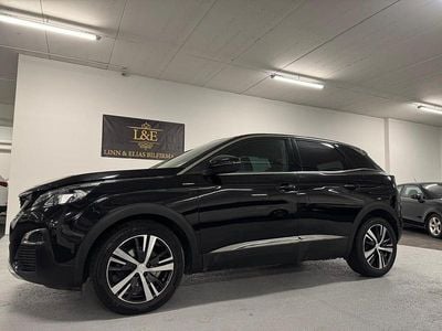Svart Begagnad 2019 Peugeot 3008 GT-line SUV | 189 900 kr (Marknadspris)
