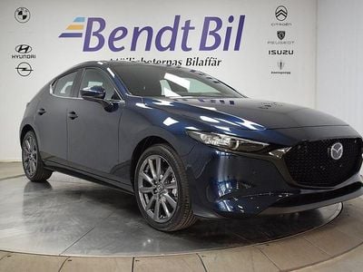 Blå Ny 2025 Mazda 3 Halvkombi | 309 500 kr