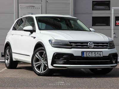 Vit Begagnad 2017 VW Tiguan R-line SUV | 249 000 kr (Lite dyr)