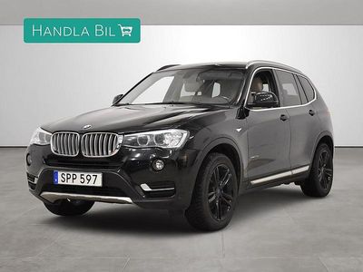 Svart Begagnad 2015 BMW X3 xLine SUV | 214 900 kr (Lite dyr)
