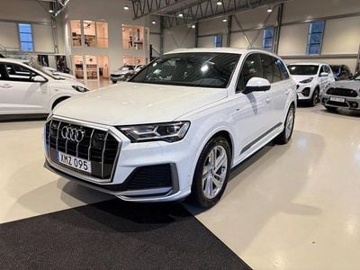 Vit Begagnad 2022 Audi Q7 S-Line SUV | 629 500 kr (Superpris)
