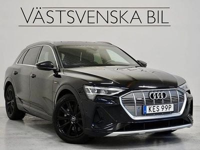 Begagnad Audi e-tron S-Line 300 kW (408 HK) 2021 Svart SUV