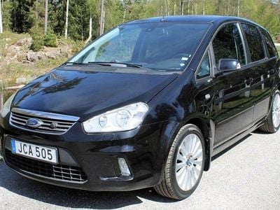 Svart Begagnad 2008 Ford C-MAX Minibuss | 30 000 kr