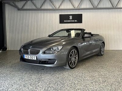 Begagnad BMW 640 Cabriolet 313 HK (230 kW) 2012 Grå Cab