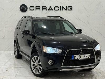 Svart Begagnad 2011 Mitsubishi Outlander SUV | 59 900 kr (Bra pris)