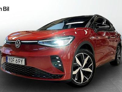 Begagnad VW ID.4 GTX 219 kW (299 HK) 2022 Mörkröd SUV