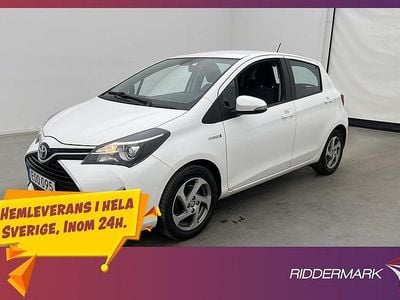 Vit Begagnad 2014 Toyota Yaris Hybrid Active Halvkombi | 119 800 kr (Lite dyr)