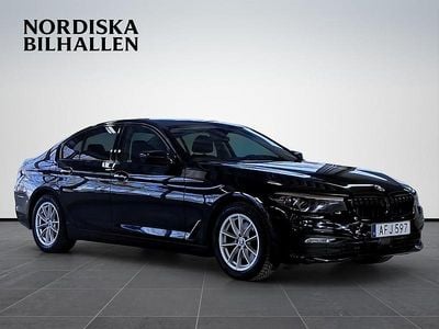 Begagnad BMW 520 Sport Line 190 HK (139 kW) 2018 Svart Sedan