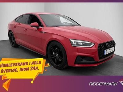Röd Begagnad 2017 Audi A5 Sportback S-Line Halvkombi | 264 900 kr