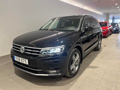 Svart Begagnad 2017 VW Tiguan Allspace SUV | 249 500 kr (Marknadspris)