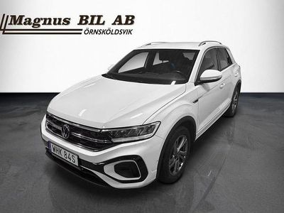 Vit Begagnad 2023 VW T-Roc R-line SUV | 269 900 kr