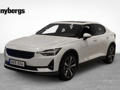 Begagnad Polestar 2 Standard Range Single Motor 200 kW (272 HK) 2021 Vit Halvkombi
