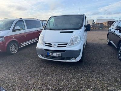 Vit Begagnad 2013 Nissan Primastar Minibuss | 59 500 kr (Superpris)