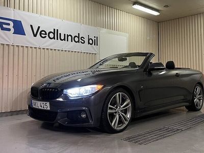 begagnad BMW 435 i Convertible 306hk M Sport Navi Head-Up H/K Keyless